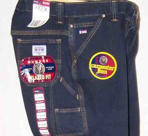 WOMENS WRANGLER 20x CARPENTER JEANS nwt 7/8 x 30  