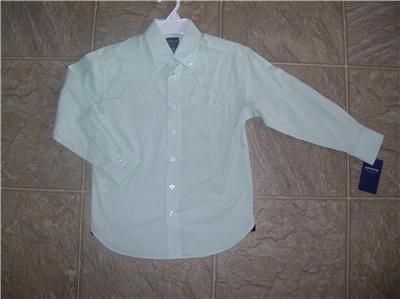 NWT Boys ARROW Dress Shirt Green Size Small S 8  