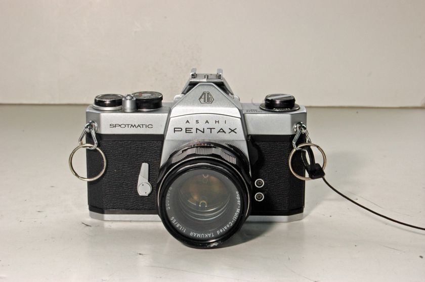 Pentax SP Spotmatic camera body w/ 55mm f1.8 Takumar lens outfit kit 