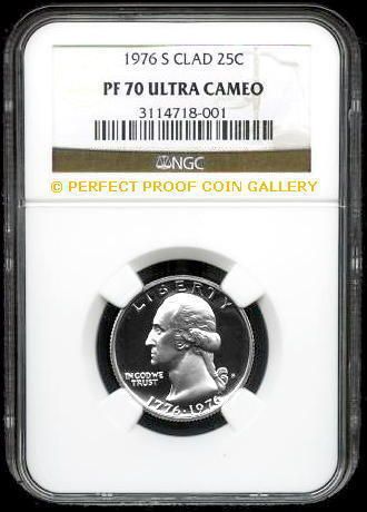 UNIQUE * 1976 S U.S. BI CENTENNIAL QUARTER   NGC PF70 UC   PF 70 UC 