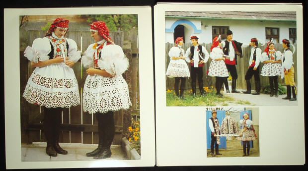 BOOK Czech Folk Costume Moravia embroidered kroj Slovak  