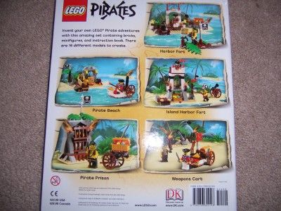 LEGO BRICKMASTER CASTLE PIRATES BOOK TOY SETS 280 PCS  