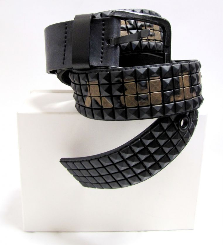 DIESEL BELT 2 BANNDA CINTURA BLACK UNISEX $195 BNWT  