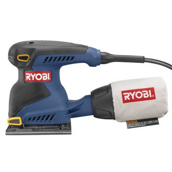 Ryobi 2 Amp 1/4 Sheet Pad Sander ZRS652DK 033287142637  