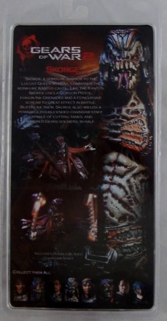 Gears of War 2 Series 6 Skorge Action Figure NECA MIP  