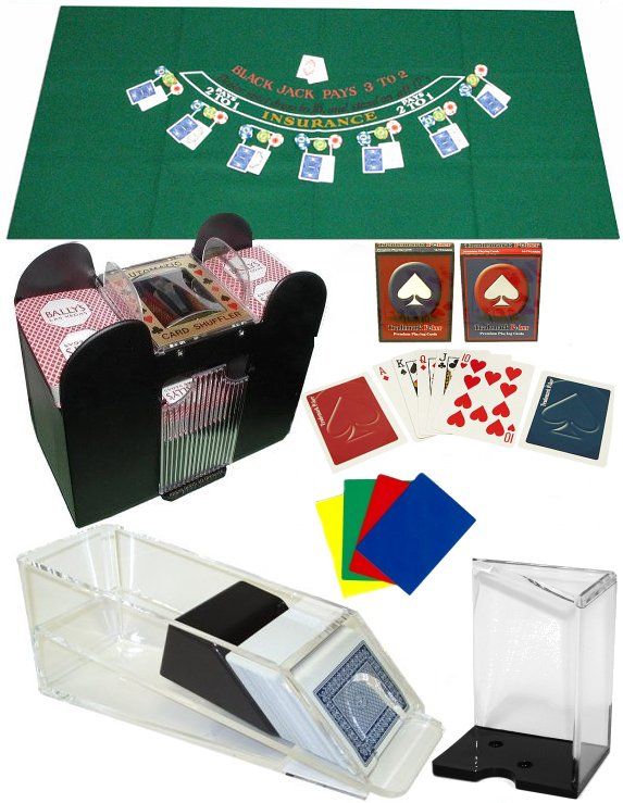 this professional blackjack equipment is perfect for home play and