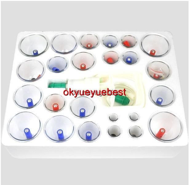 Medical Magnetic KangZhu Vacuum 24 Cupping kit New  