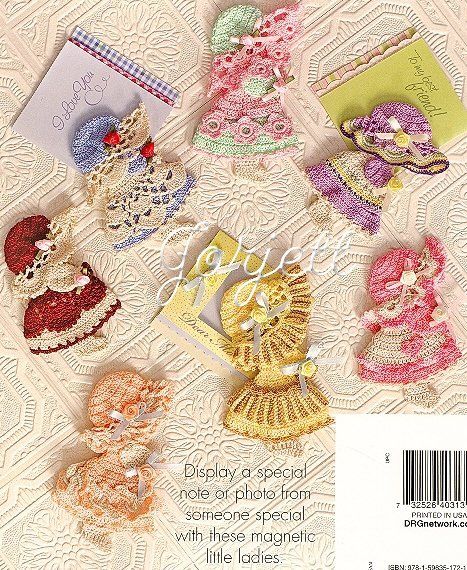 Sunbonnet Sue Sachets & Fridgies, Annies patterns  