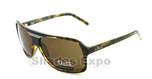 NEW DOLCE&GABBANA D&G SUNGLASSES DD 8068 BROWN 502/73  