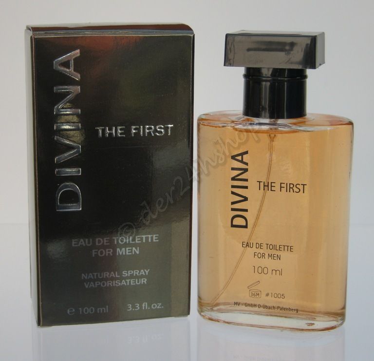 DIVINA THE FIRST FOR MEN Parfüm 100ml EdT Lucien George  