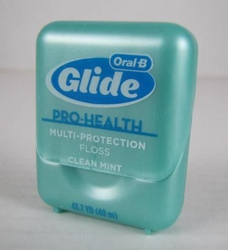 LOT CREST GLIDE DENTAL FLOSS UNOPENED DEEP CLEAN MINT  