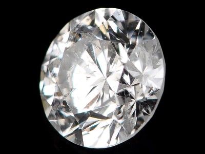   White Round Brilliant Diamond SI2 Clarity I Color 3.22 x 1.97mm  