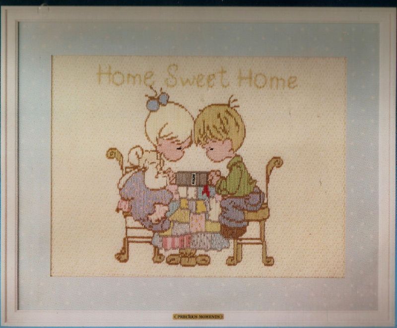 Home Sweet Home Precious Moments Needlepoint Kit  