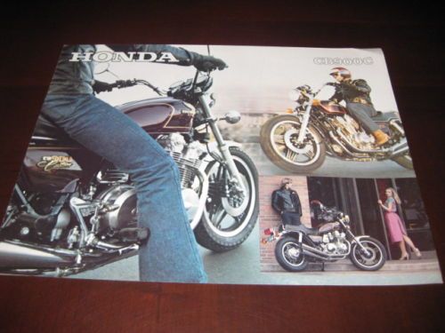 1980 Honda CB900C Motorcycle Brochure FRENCH  
