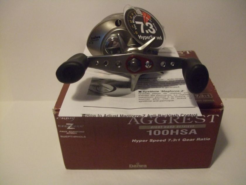 DAIWA Aggrest 100 HSA Baitcasting reel NEW  