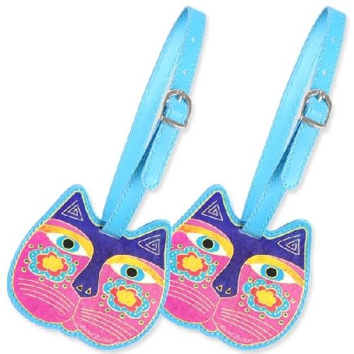 LAUREL BURCH Luggage Tags Backpack Tote Jacqueline Cat  