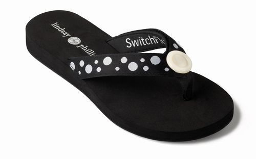 Lindsay Phillips Switch Flops LULU Flip Flop New in Box  