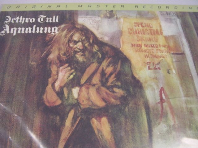 JETHRO TULL AQUALUNG RARE JAPAN PRESSED MFSL mint LP  