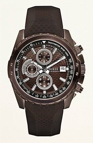 NEW Guess U15068G2 Bold Male Statement Chronograph Watch  