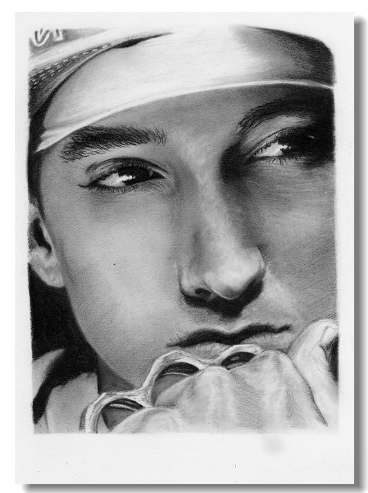 Eminem Pop Rapper Star Wall Poster 18x13  