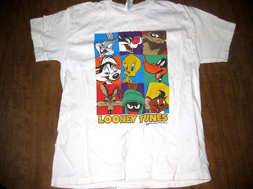 LOONEY TUNES youth lrg T shirt Speedy Gonzales TAZ  