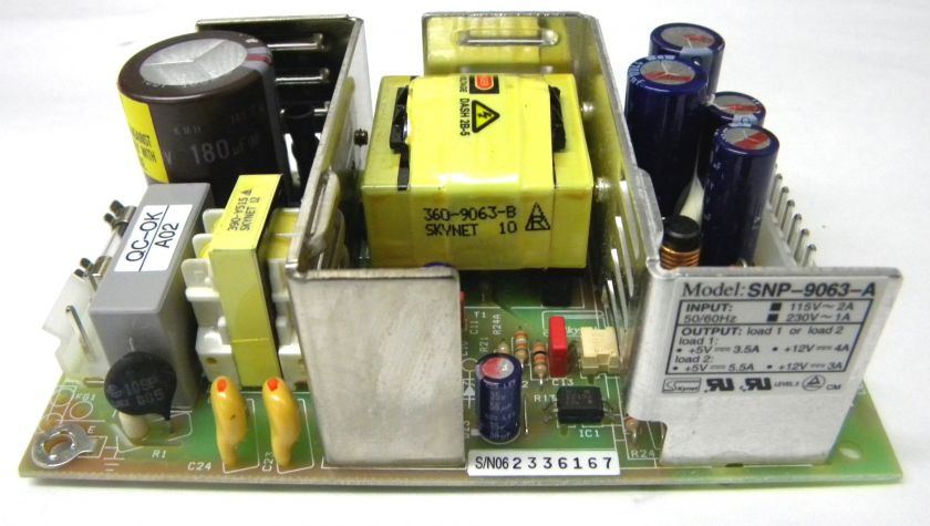 Skynet 65 Watt Open Frame Power Supply +12V +5V 115~230  