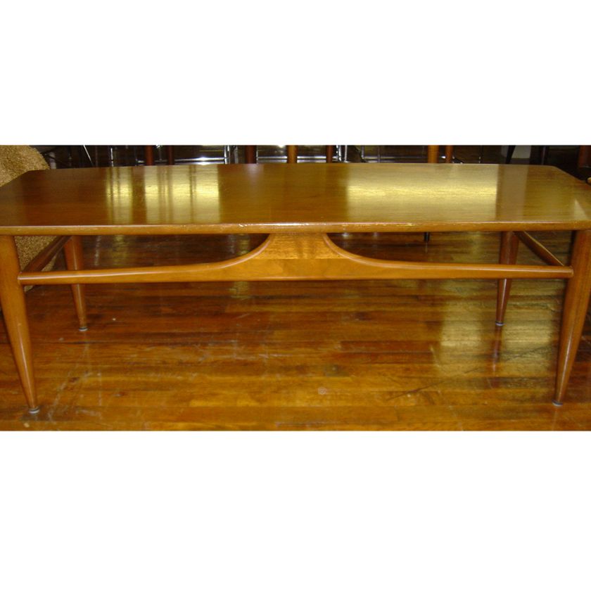 Vintage Mersman Wood Coffee Table  