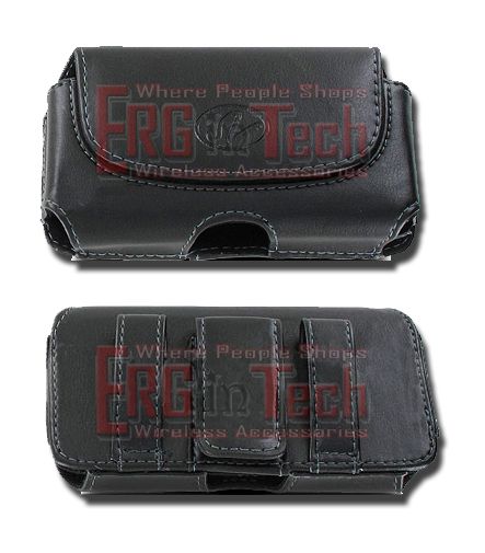 Premium Leather Pouch Case For Samsung Galaxy Nexus S  