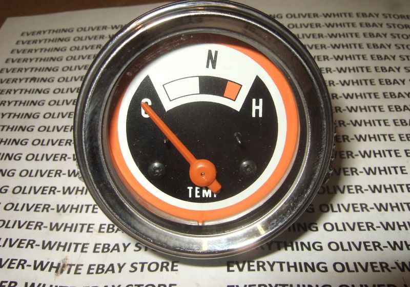 OLIVER TRACTOR TEMPERATURE GAUGE 1650 1755 1855 2150  