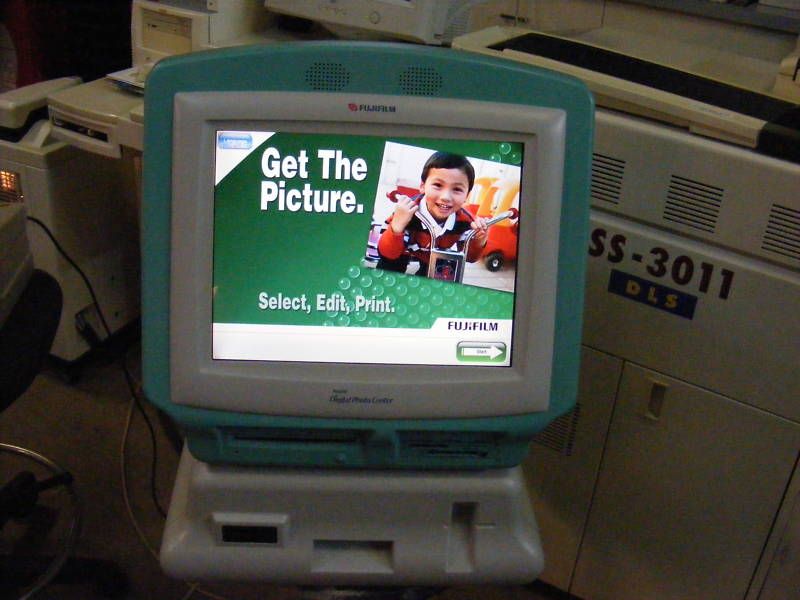 fuji frontier kiosk terminal, minilab,mini lab.  