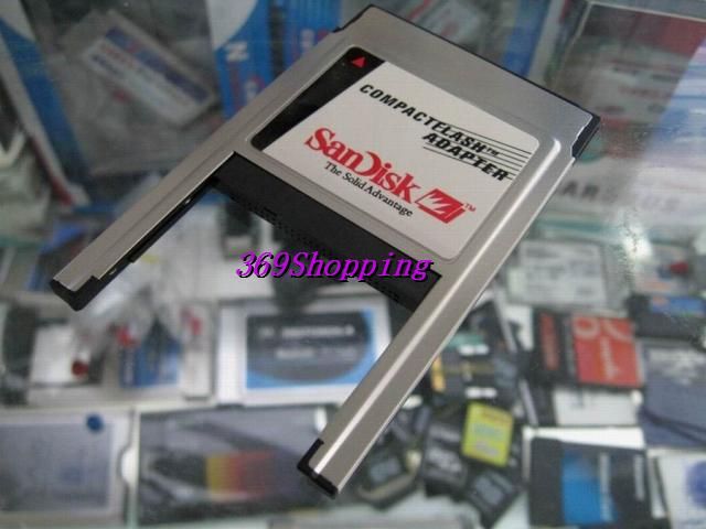 PCMCIA PC Card ATA Adapter Compact CF Type II I  