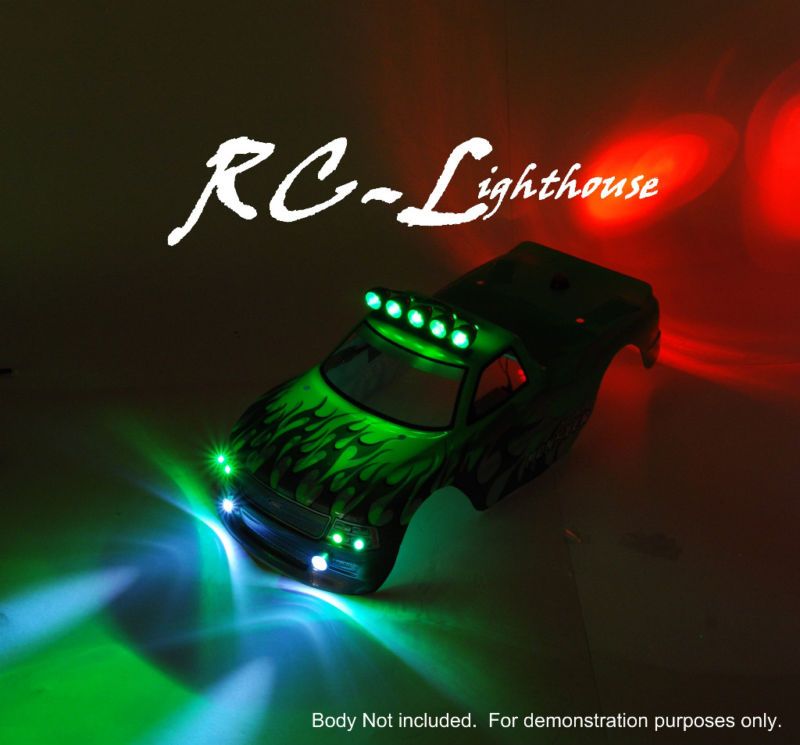 RC LED Light Set Custom for Traxxas HPI Losi PL5G CSTM  