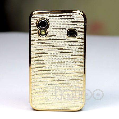 CHROME PLATED case cover Samsung Galaxy Ace S5830 gold  