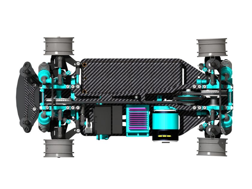 left side view bottom view overall length 300mm overall width 165mm 