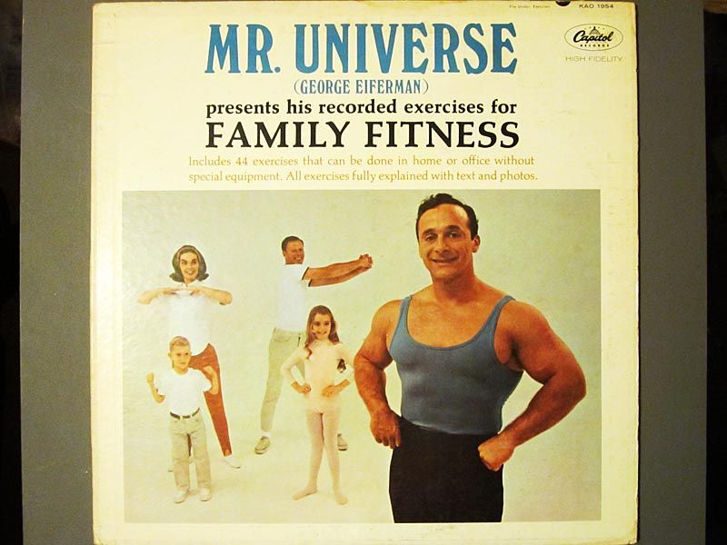 Mr. Universe George Eiferman Family Fitness LP ISM Odd  