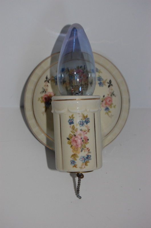 Porcelier Sconce Wall Mount Light Fixture Art Deco  