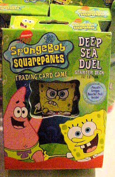 SPONGEBOB STARTER DECK 1ST EDITION 2003 UPPER DECK TCG  