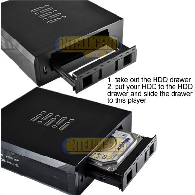 1080p Media Player Dual Digital Tuner TV Recorder PVR  