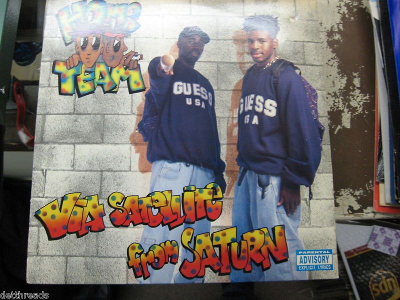 HOME TEAM   Via Satelite from Saturn  HIP HOP LP Random  