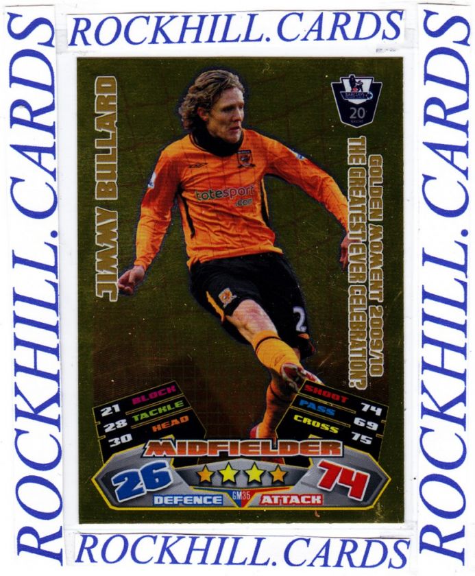 MATCH ATTAX 11 12 PICK YOUR OWN GOLDEN MOMENTS CARD(GM21 GM40) FROM 
