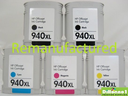 PK HP 940XL HP940 2B/C/M/Y Inkjet Cartridge 8000 8500  