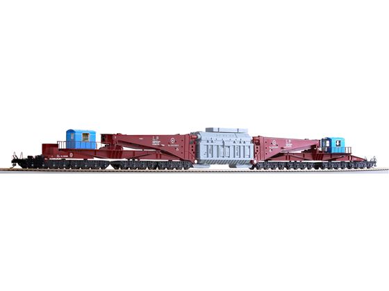 Bachmann HO CF00801 D36 380 Ton Schnabel Wagon (Red)  