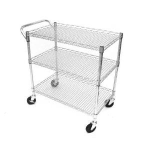 Heavy Duty Restaurant Stainless Steel Utility Bus Push Industrial 