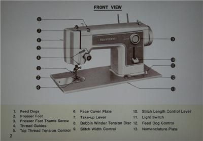 Kenmore 158.12270 Sewing Machine Manual On CD  