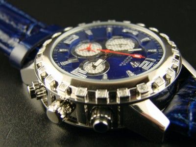 AQUA MASTER JOJO JOE RODEO TECHNO KC BIG DIAMOND WATCH  