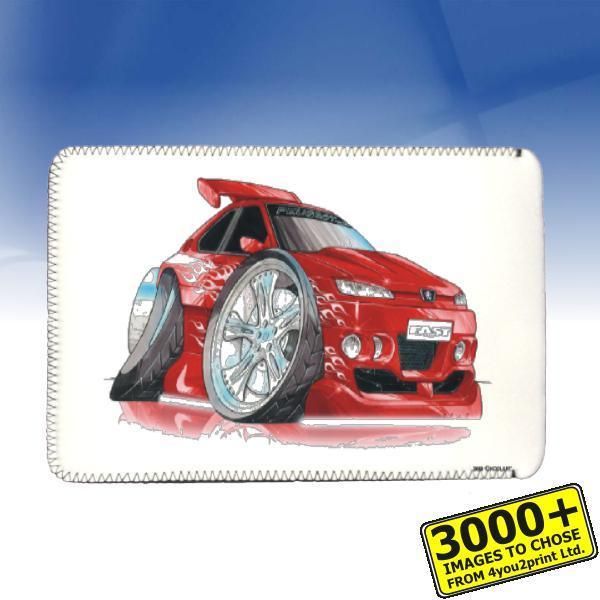 KOOLART 2668 Peugeot 106 Tuning Netbook Sleeve Pouch  