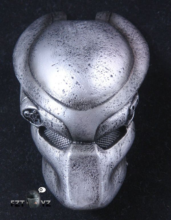 Custom 1/6 PREDATOR Mask Type J 100% hand made  