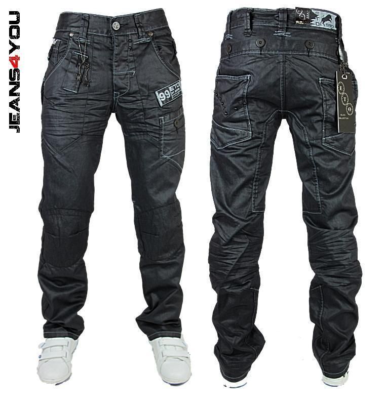 BRAND NEW MENS DESIGNER EM109 ETO JEANS BRANDED ALL WAIST SIZES 