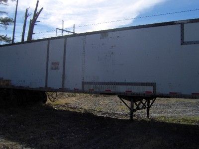 45 storage container semi box van office trailer USED  