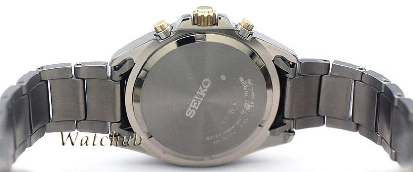 LATEST 2012 SEIKO MENS 100% SURGICAL TITANIUM 330FT Super SPEEDCHRONO 